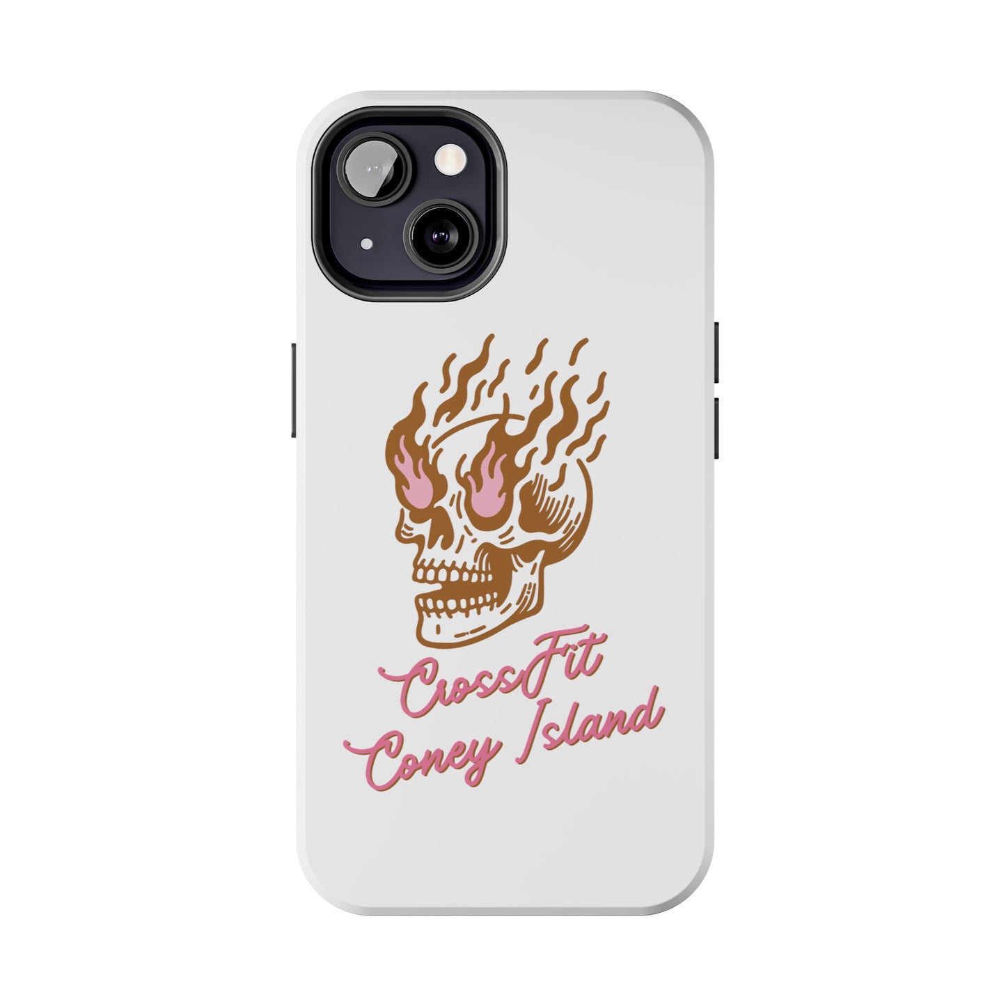 Skull on Fire - Phone Cases