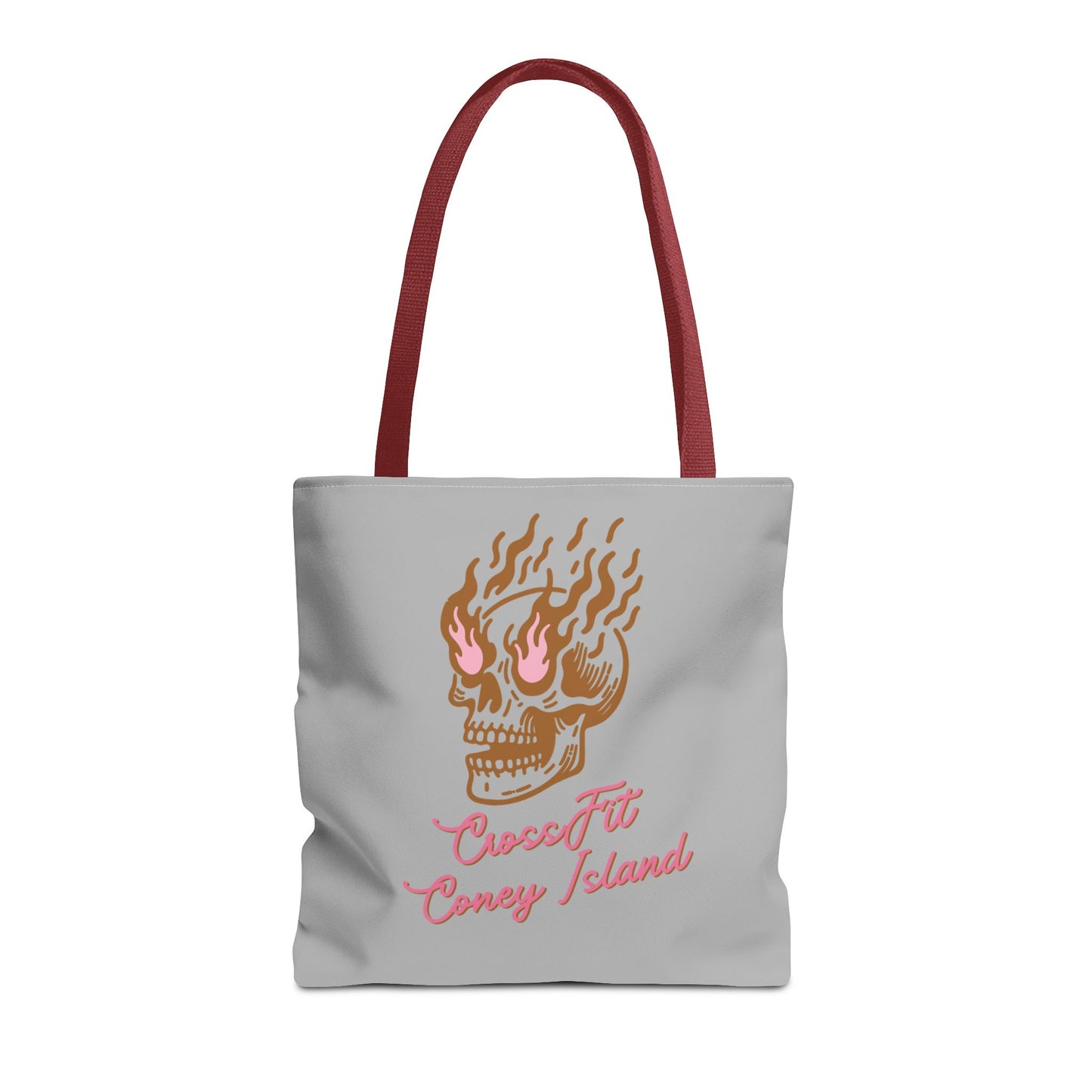 Everything Is Fine - Skull on Fire - Tote Bag