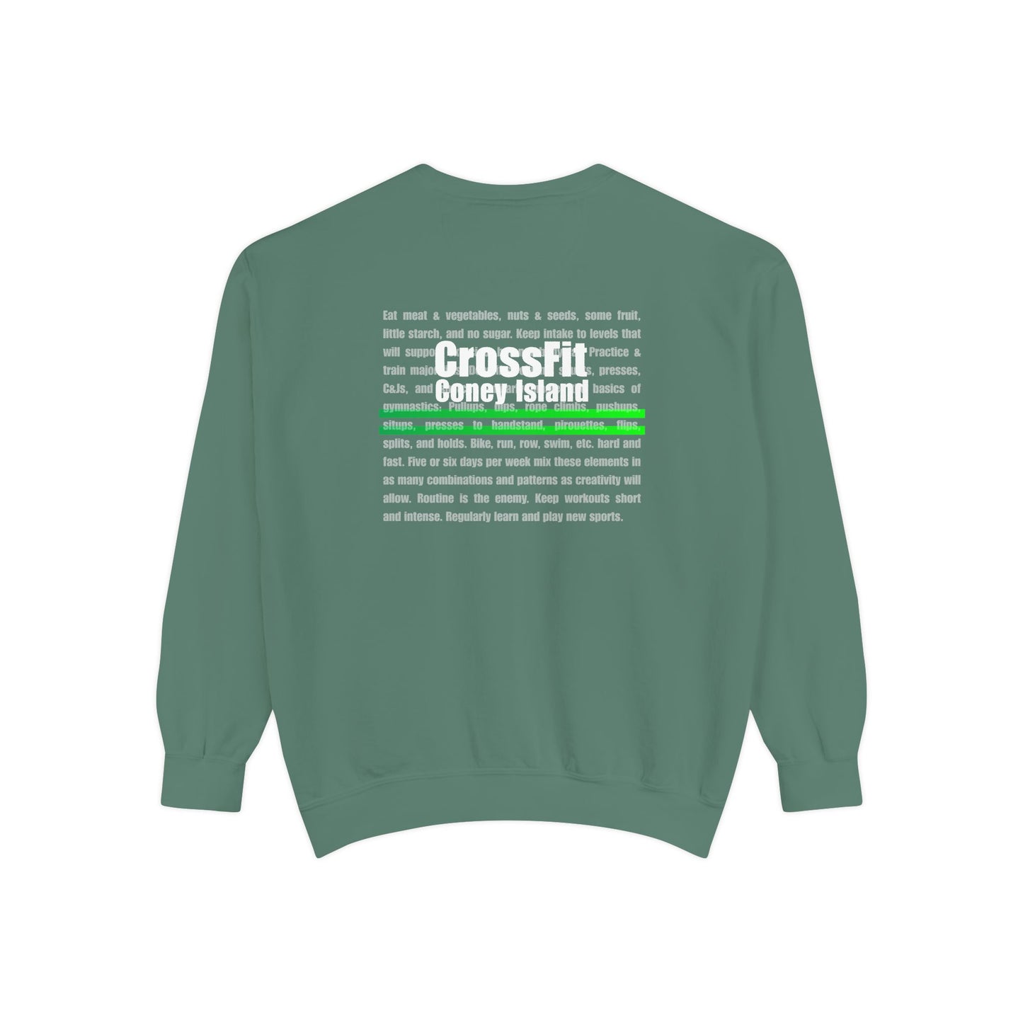 CFCI Stripes 2.0 / 100 Words of Fitness - Crew Sweatshirt