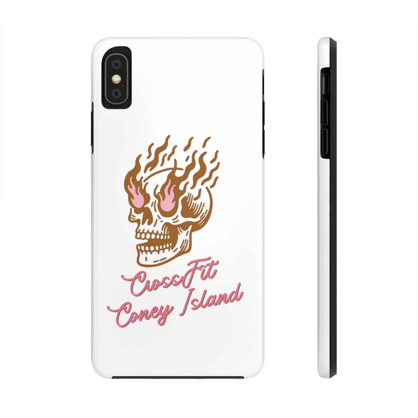 Skull on Fire - Phone Cases