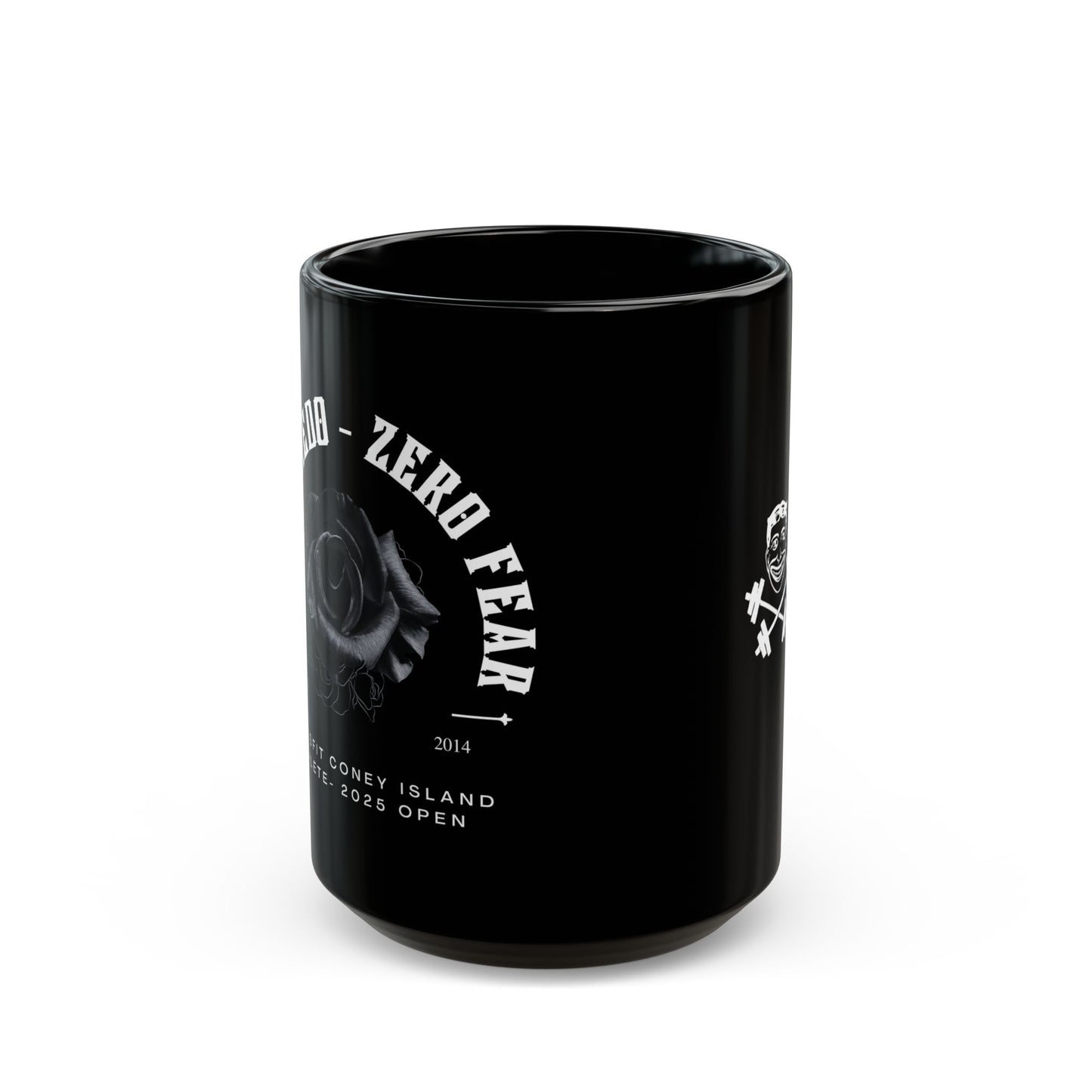 Cero Miedo - Zero Fear Black Mug (11oz, 15oz)