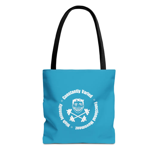 Tote Bag - CV / FM / HI Joker Logo (Aqua)