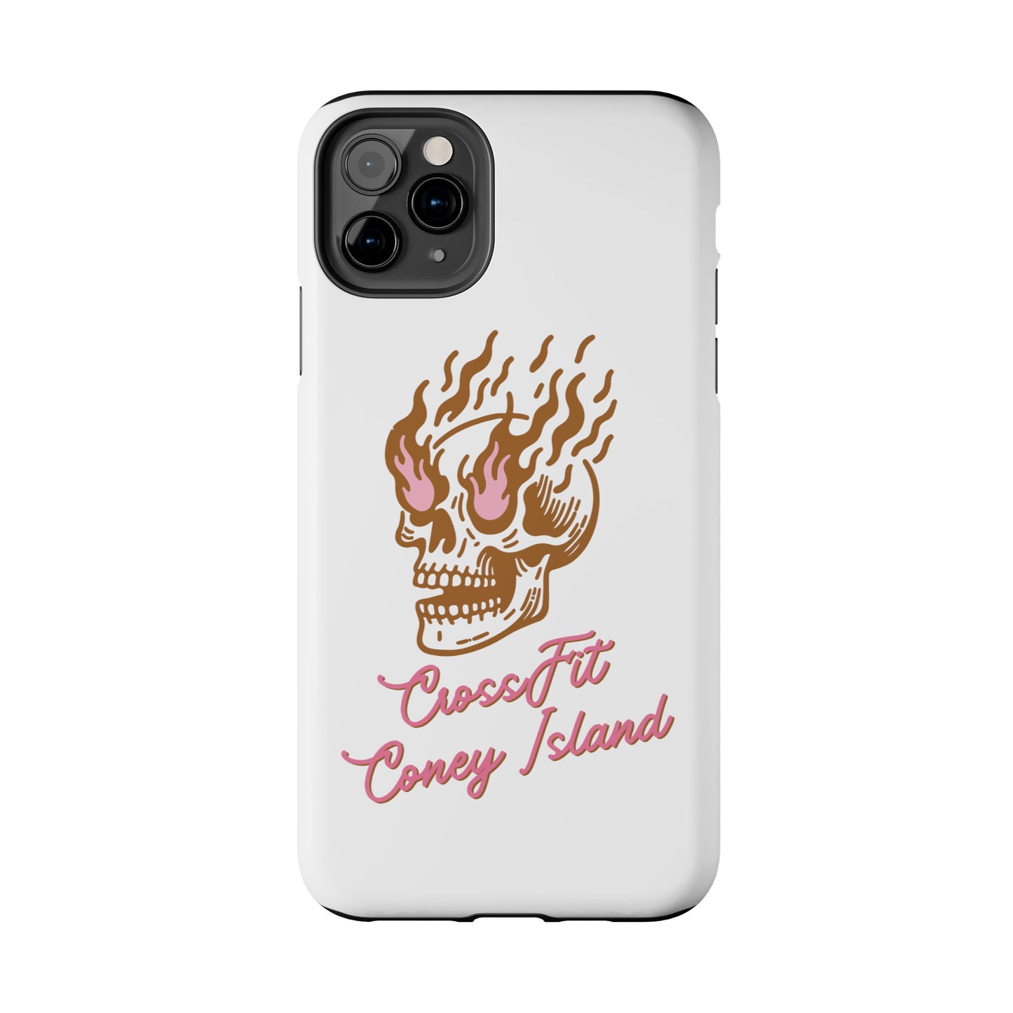 Skull on Fire - Phone Cases