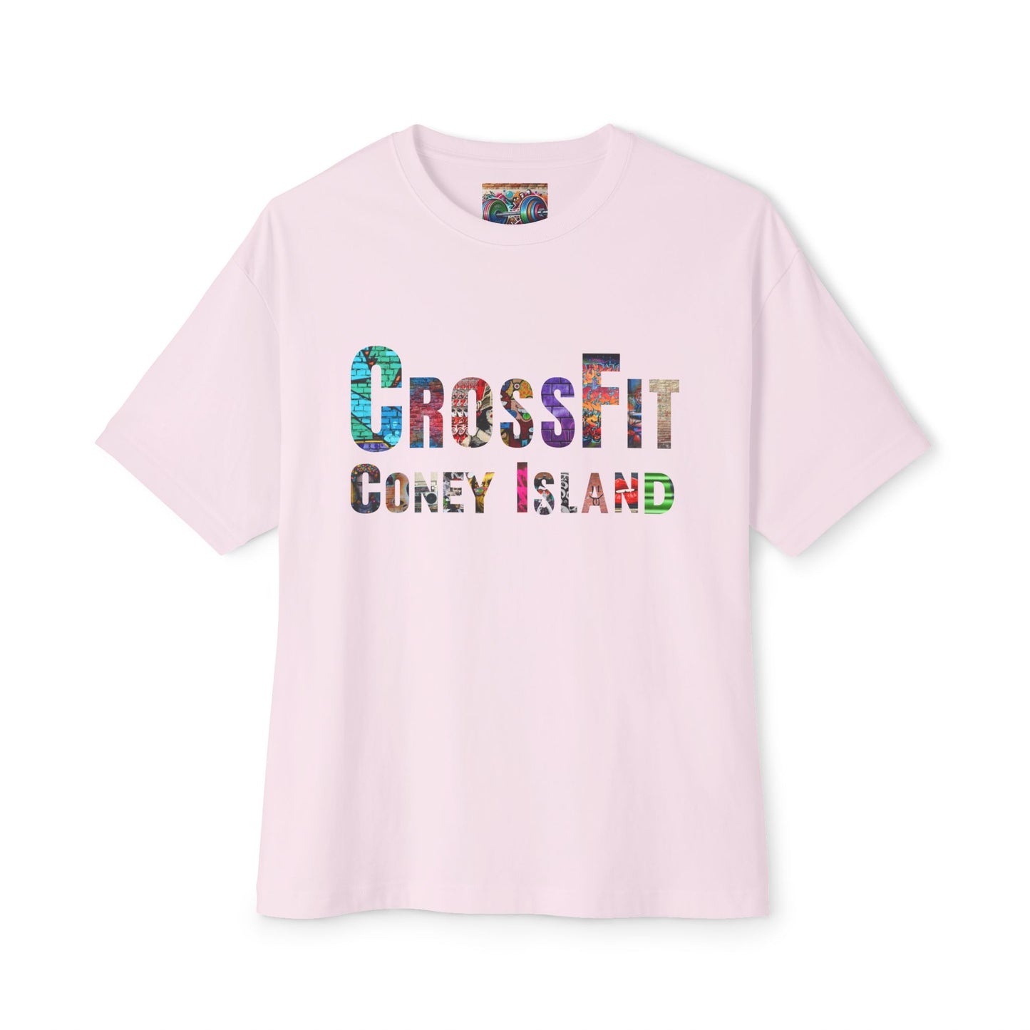 CrossFit Coney Island Graffiti - Unisex Oversized Boxy Tee