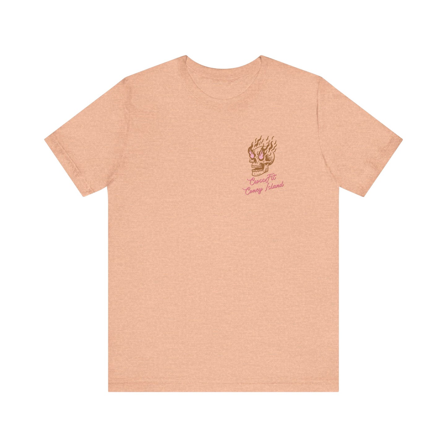 Everything is Fine - T-shirt (Sand and Pink)