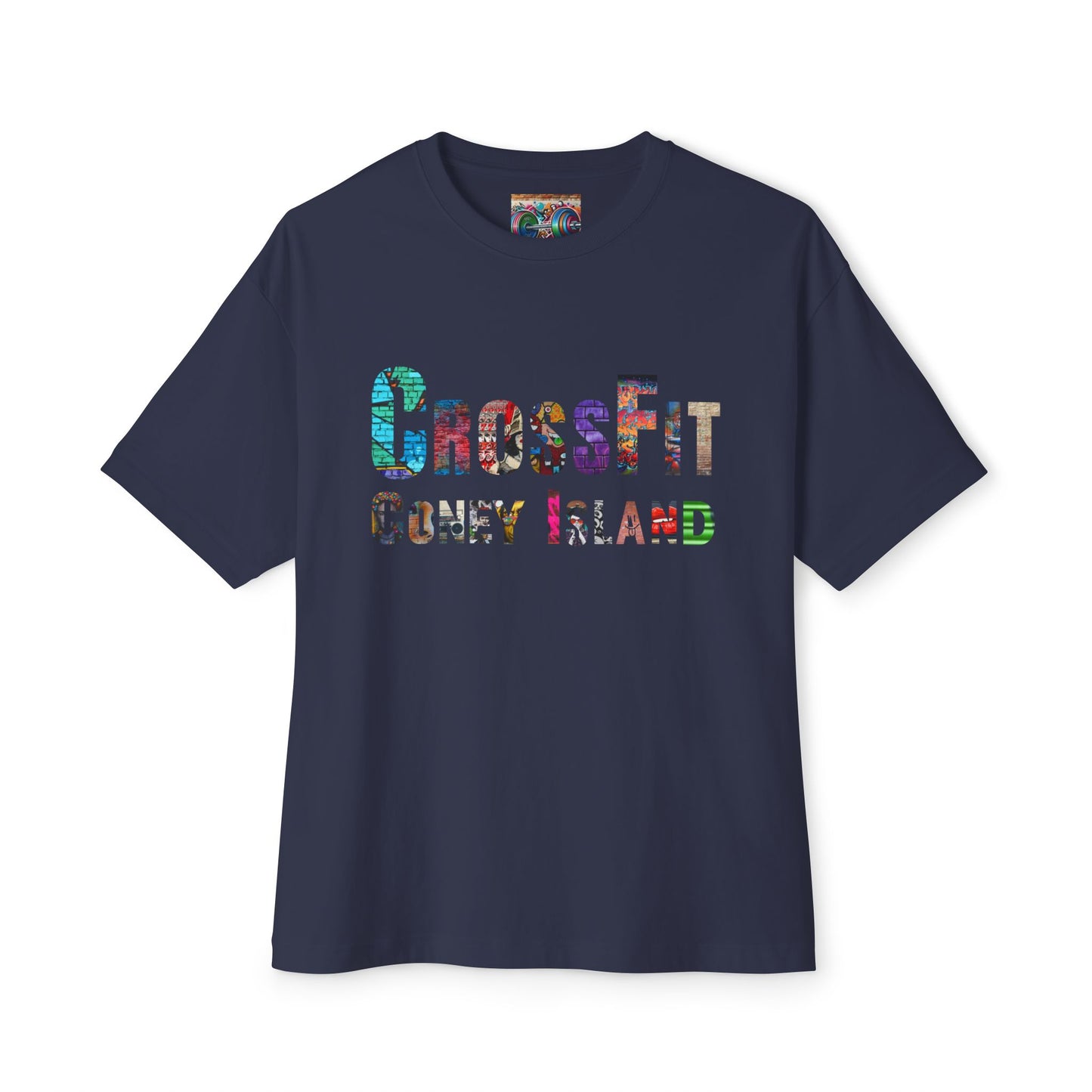 CrossFit Coney Island Graffiti - Unisex Oversized Boxy Tee