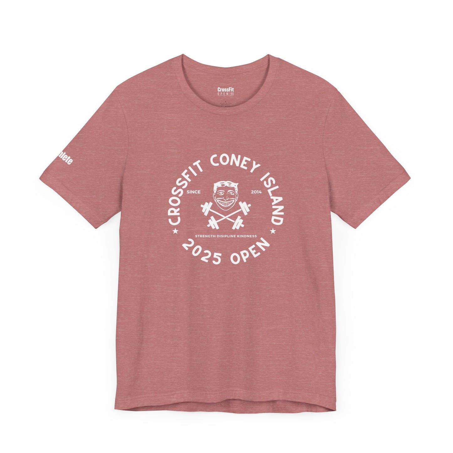 LIMITED EDITION: CrossFit Coney Island 2025 Open Unisex Tee - Sporty Casual Wear for Fitness Enthusiasts