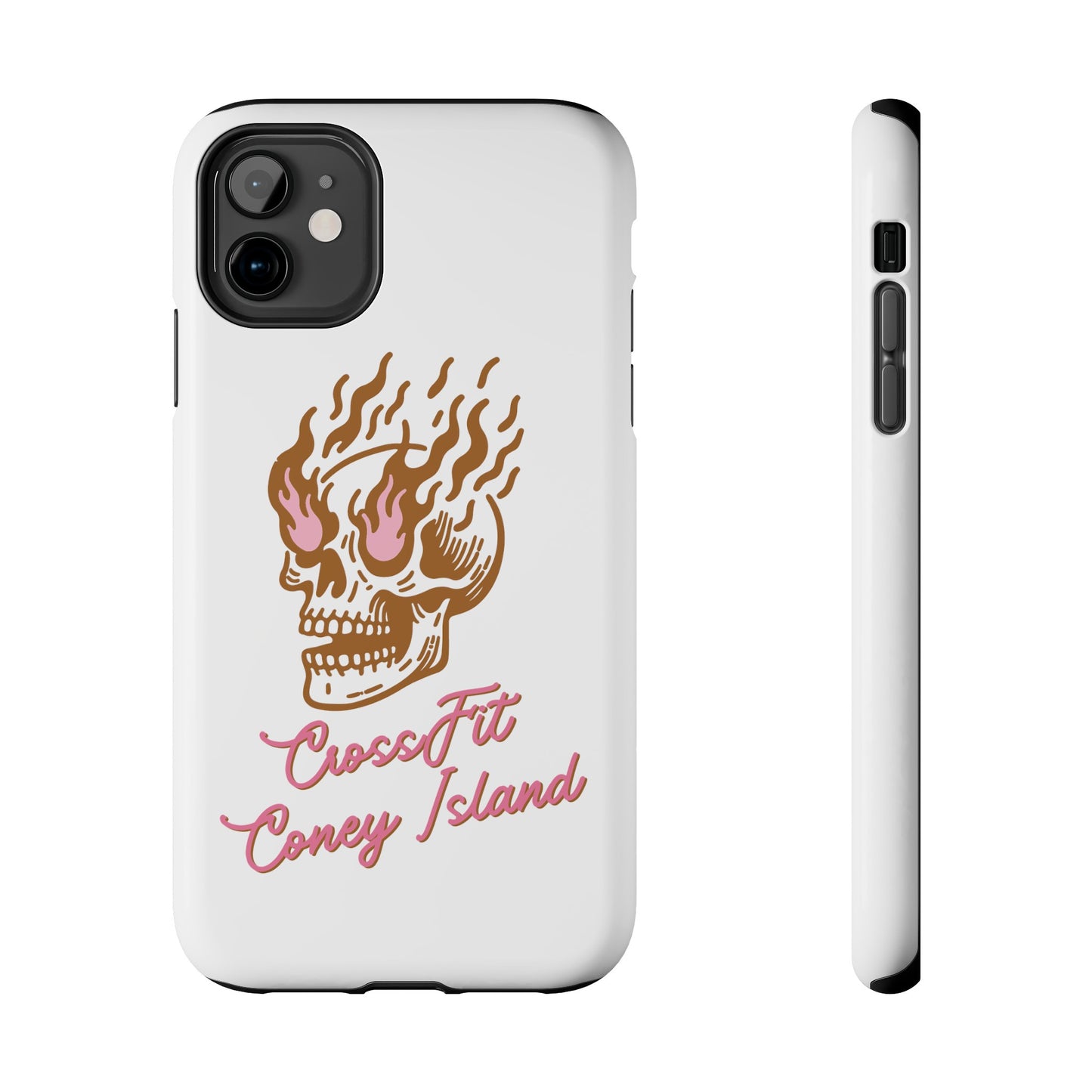 Skull on Fire - Phone Cases