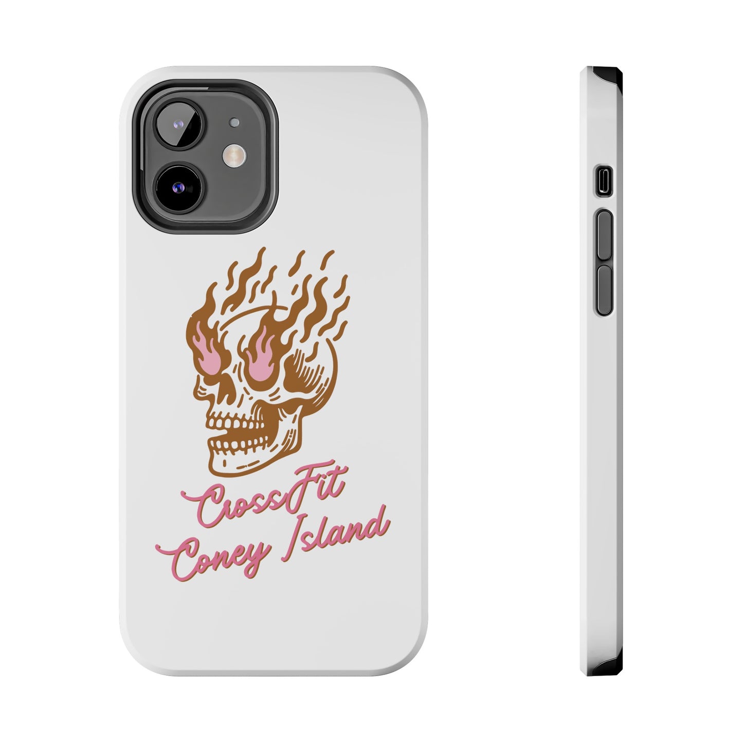 Skull on Fire - Phone Cases