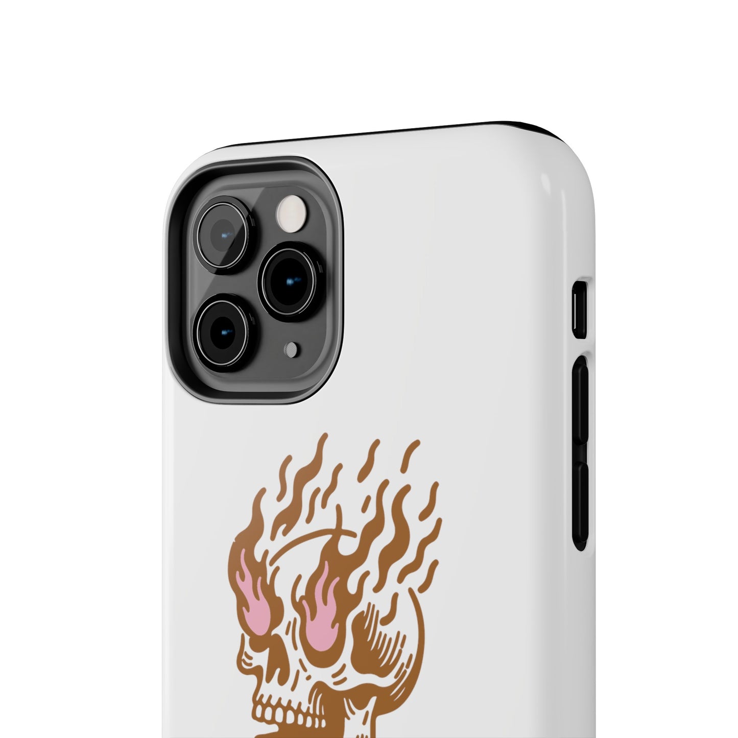 Skull on Fire - Phone Cases