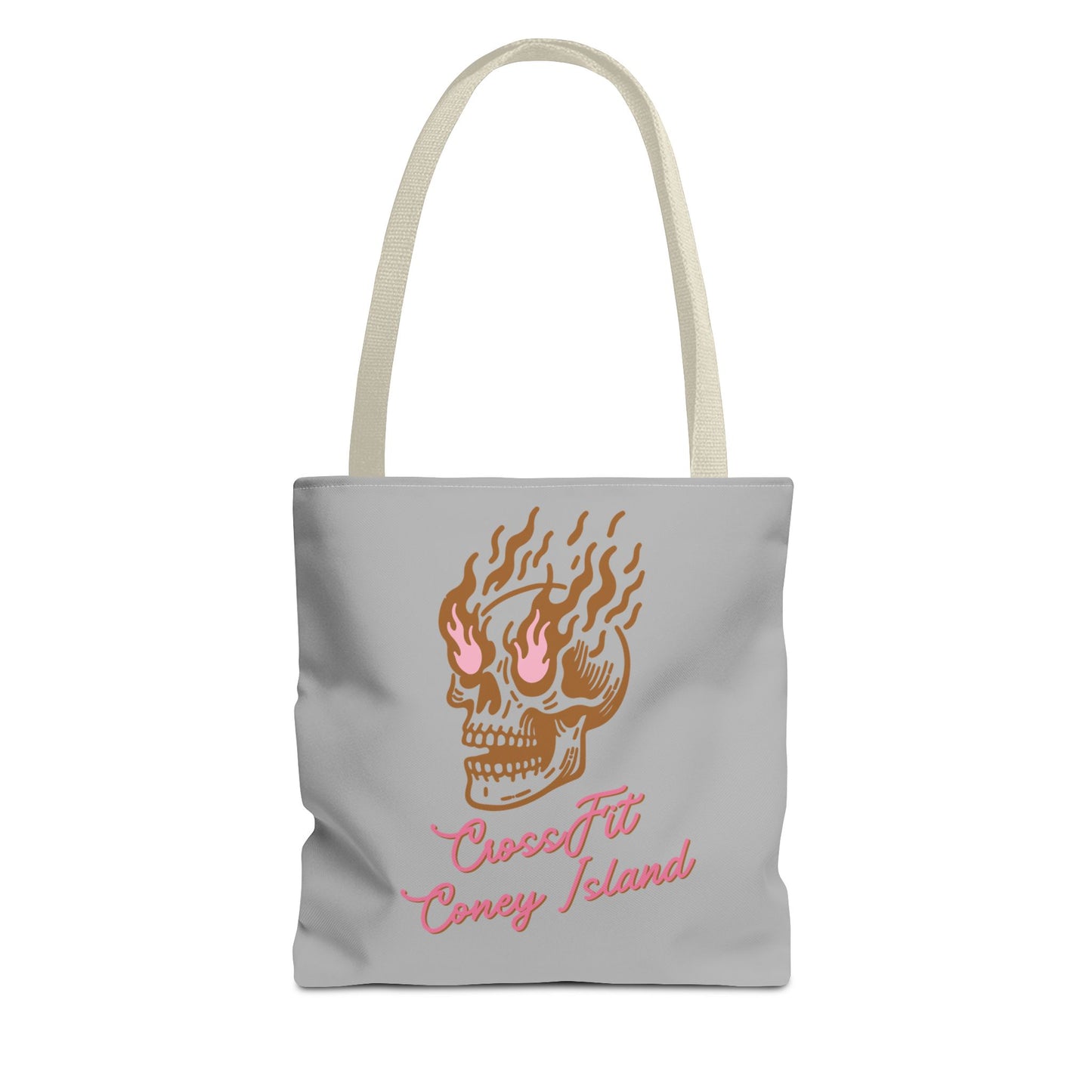 Everything Is Fine - Skull on Fire - Tote Bag