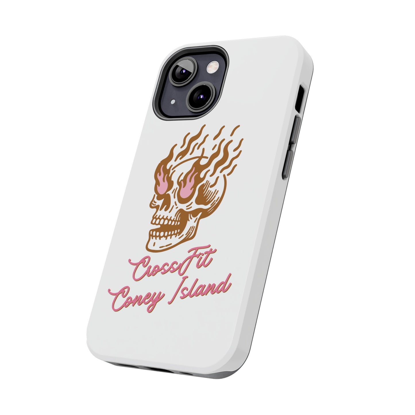 Skull on Fire - Phone Cases