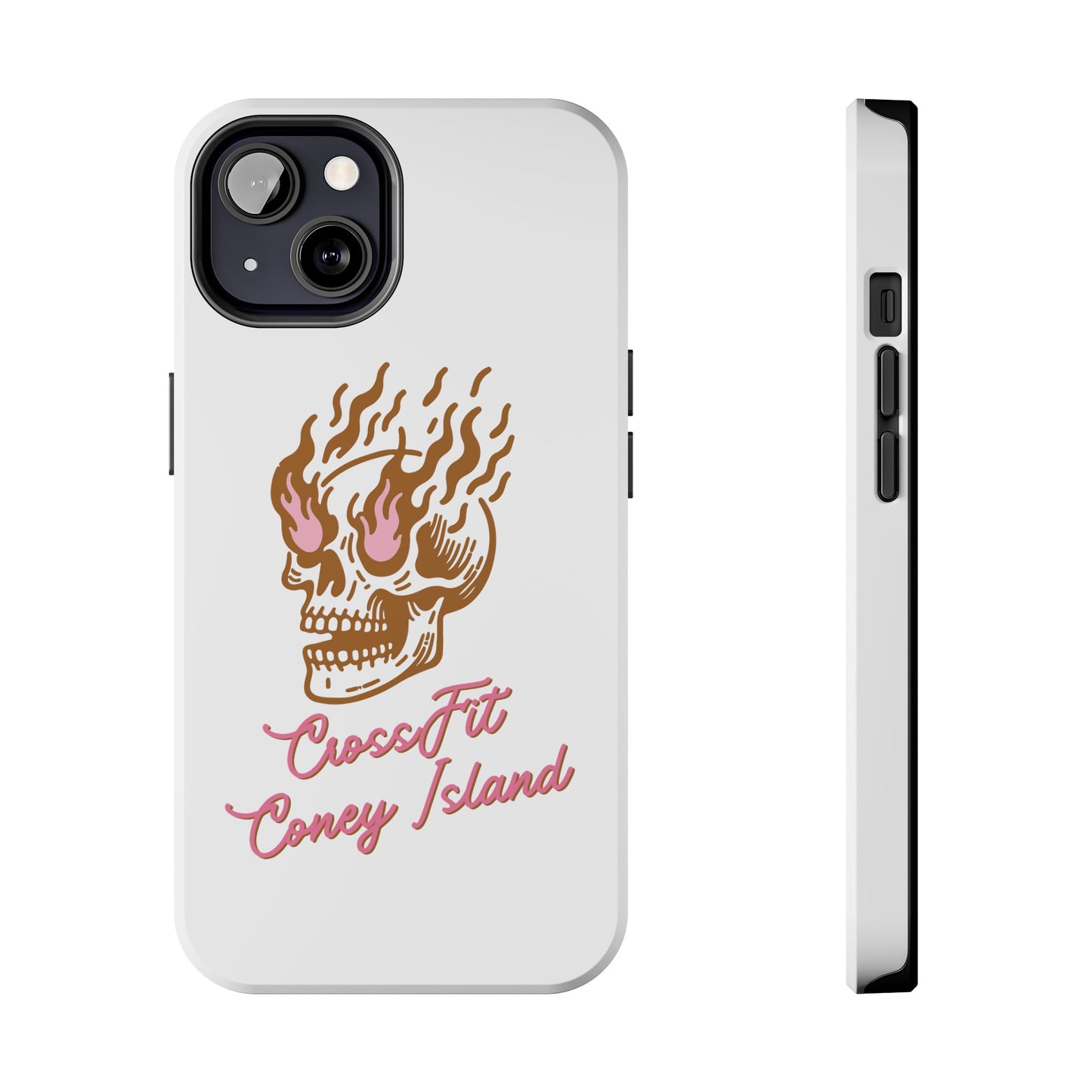 Skull on Fire - Phone Cases