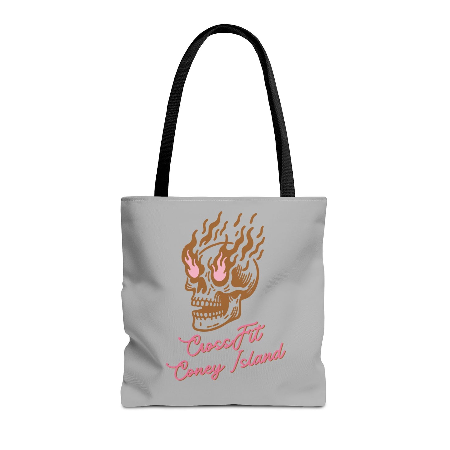 Everything Is Fine - Skull on Fire - Tote Bag