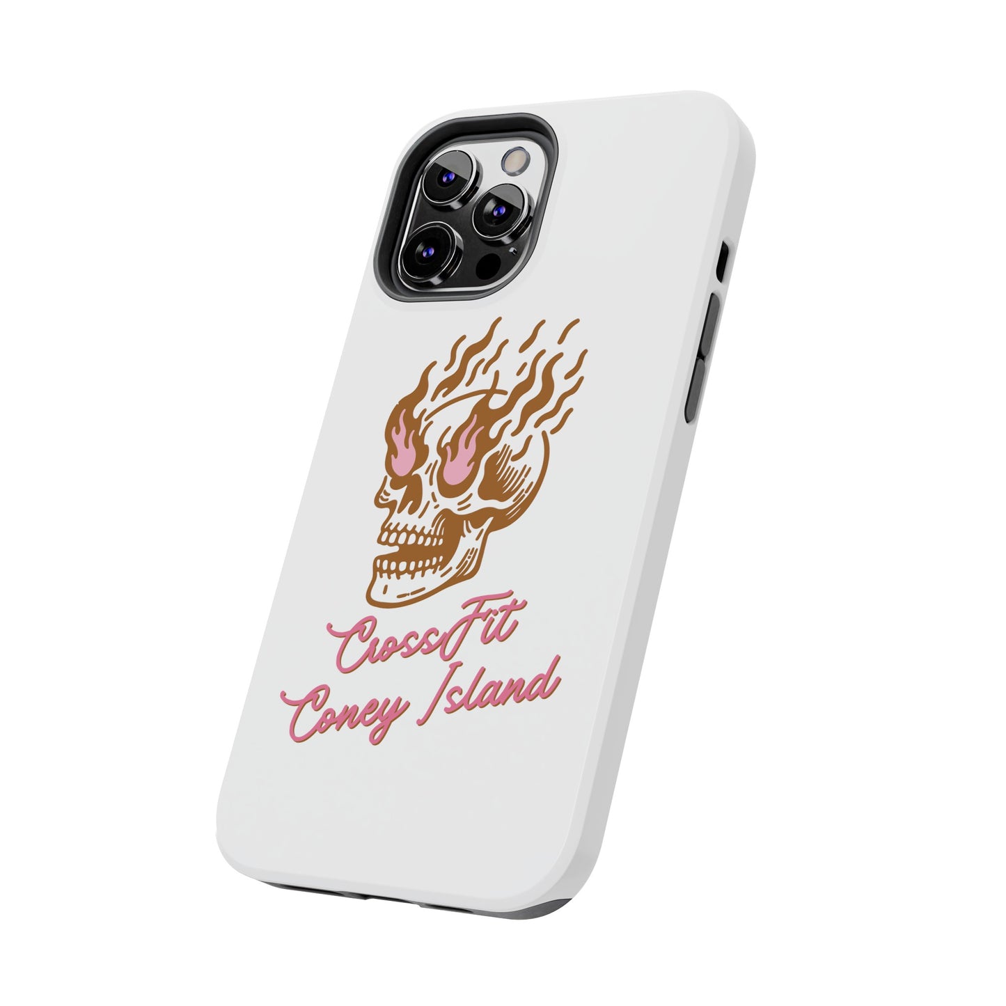 Skull on Fire - Phone Cases