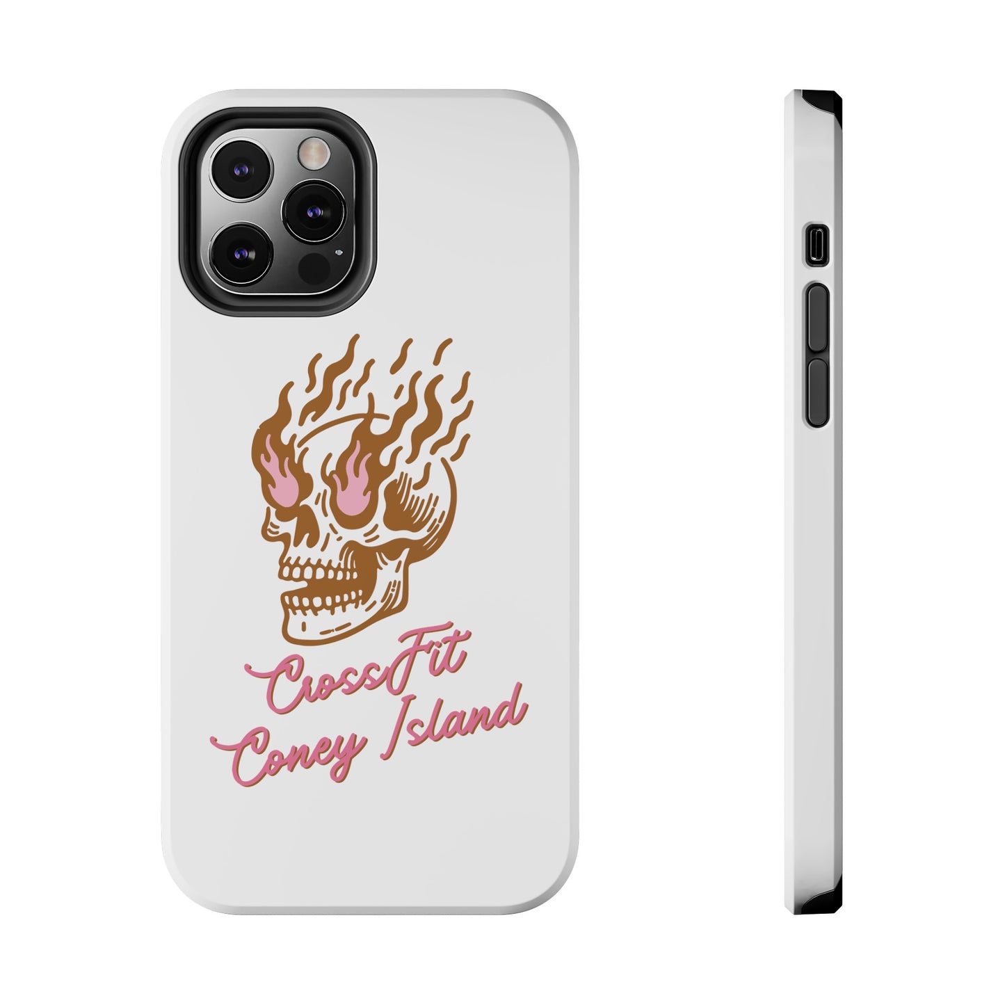 Skull on Fire - Phone Cases