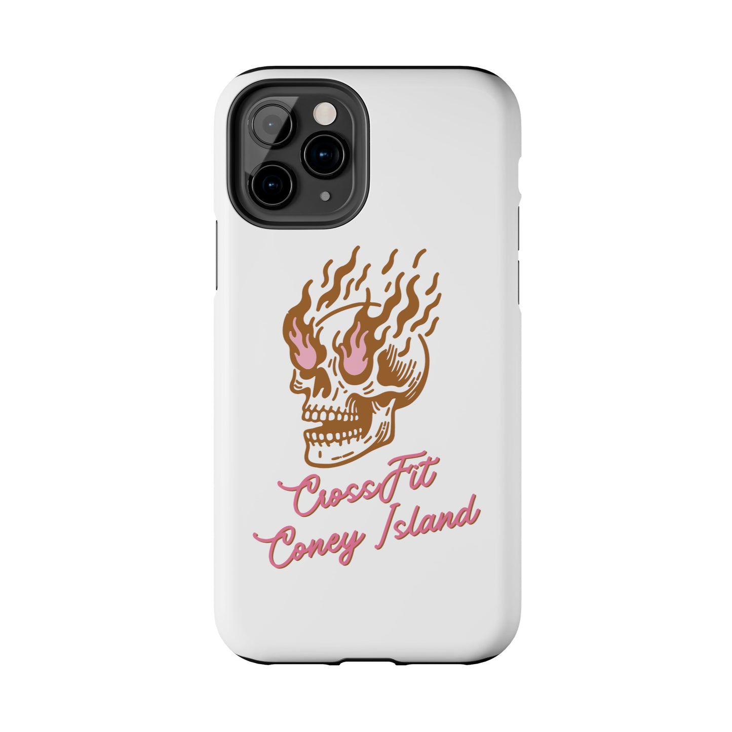 Skull on Fire - Phone Cases