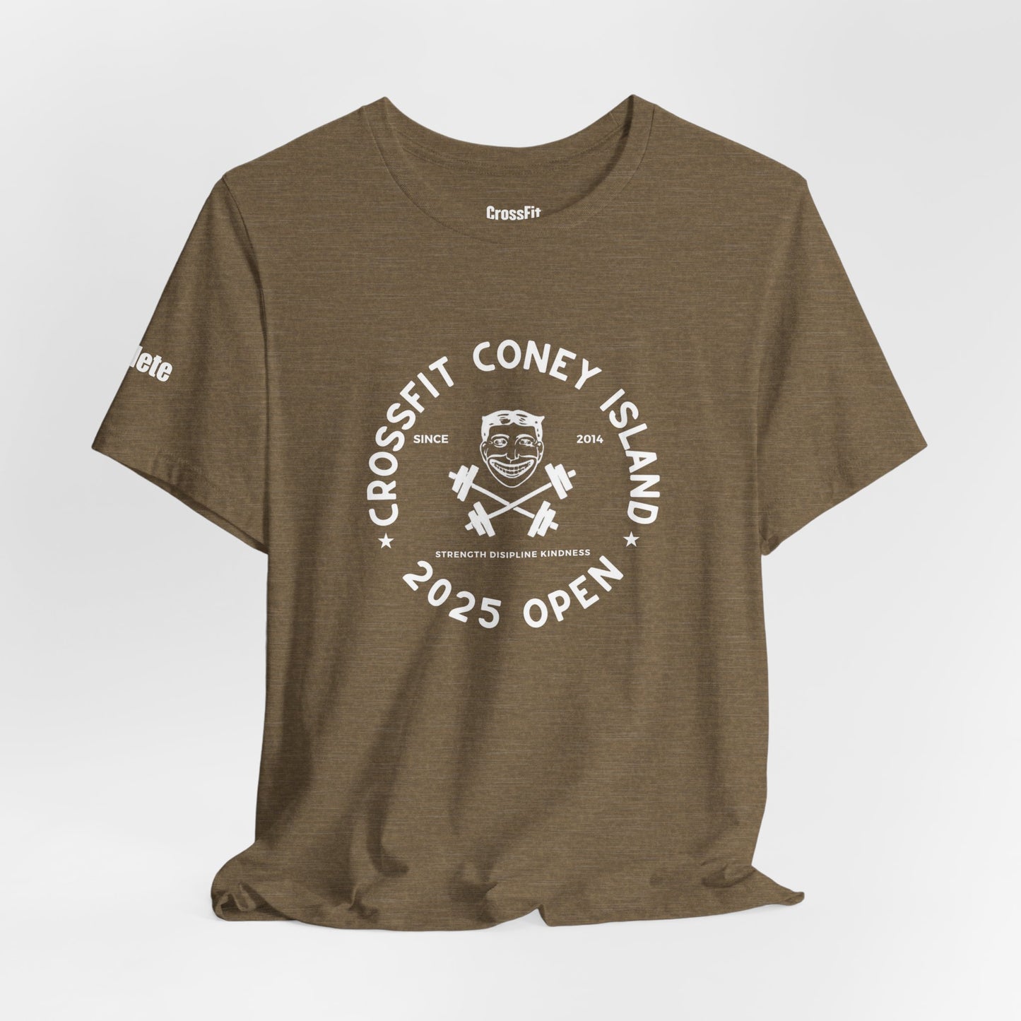 LIMITED EDITION: CrossFit Coney Island 2025 Open Unisex Tee - Sporty Casual Wear for Fitness Enthusiasts