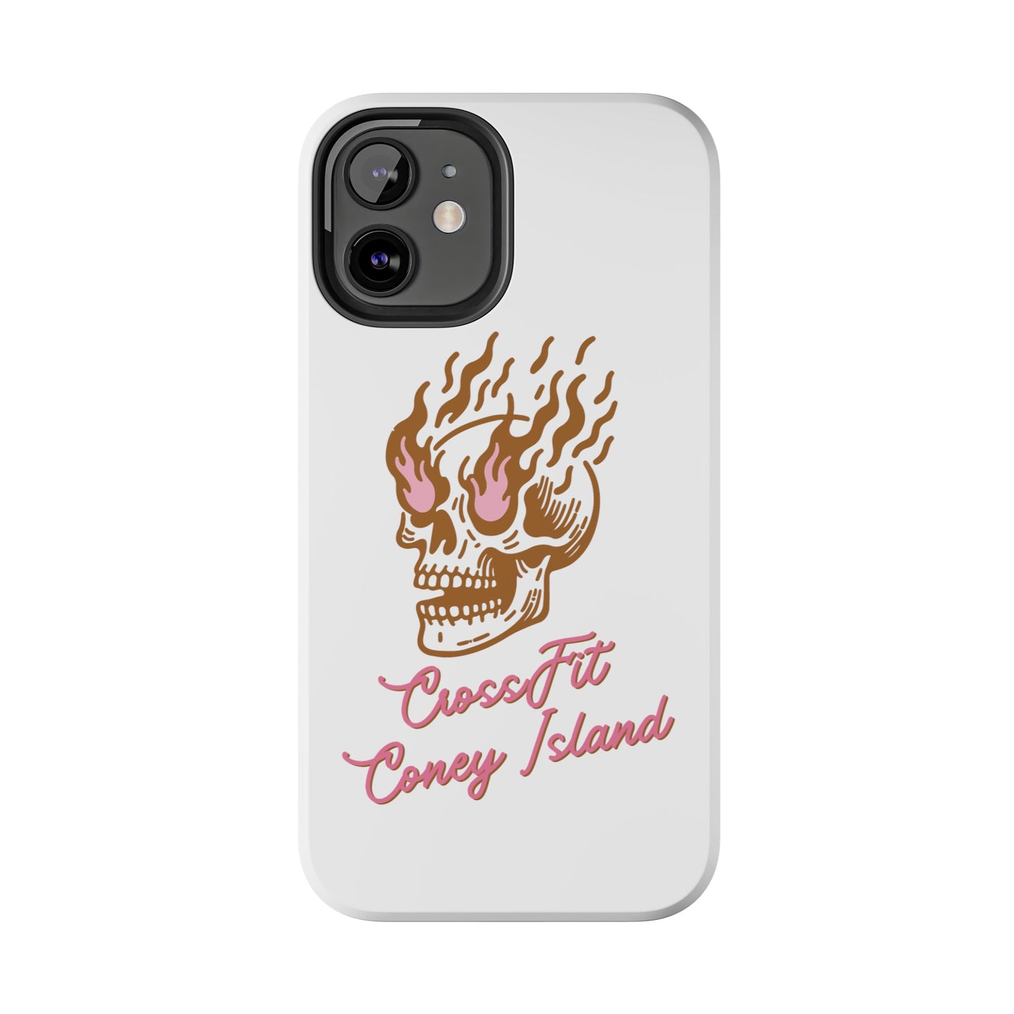 Skull on Fire - Phone Cases