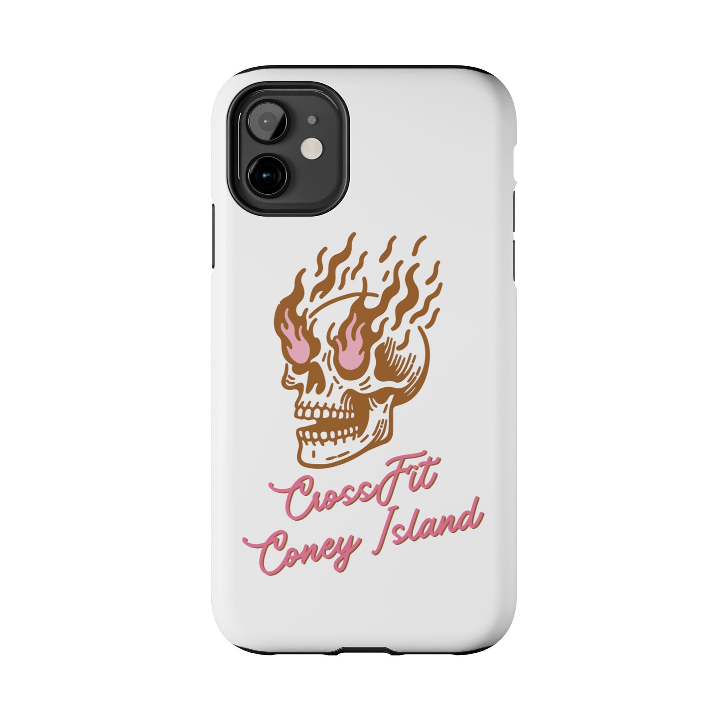 Skull on Fire - Phone Cases