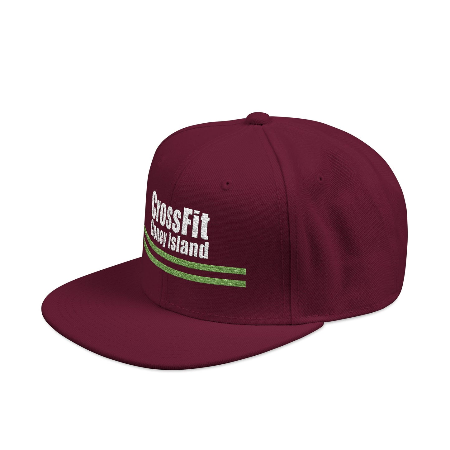 CFCI Stripes - Embroidered Snapback Hat — Adjustable Fitness Cap