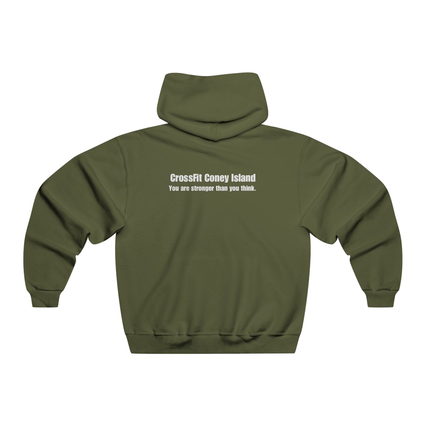 Strength is Never a Weakness / You're Stronger Than You Think - NUBLEND® Hooded Sweatshirt