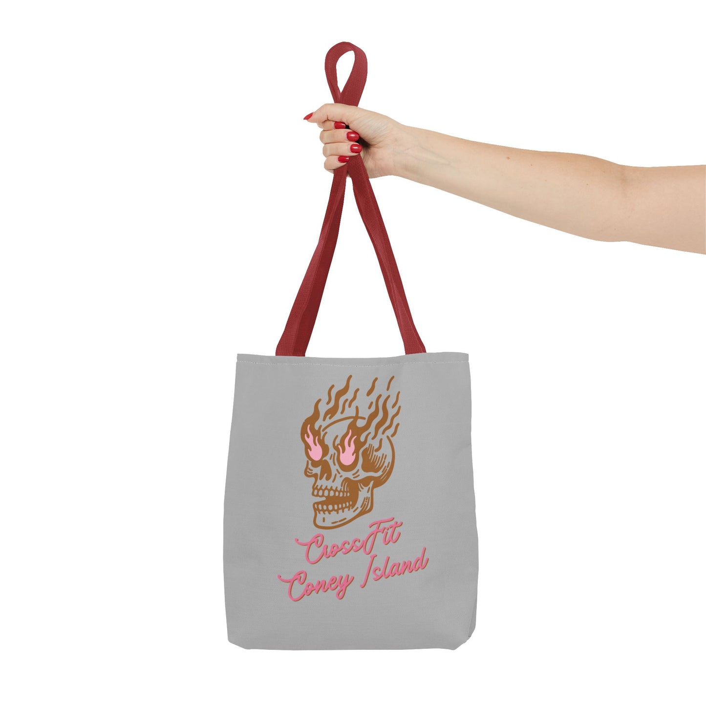 Everything Is Fine - Skull on Fire - Tote Bag