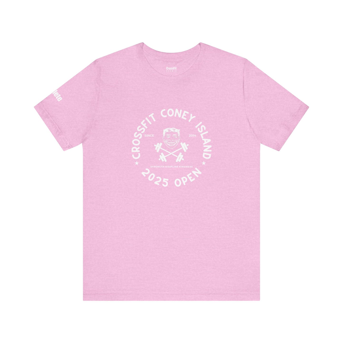 LIMITED EDITION: CrossFit Coney Island 2025 Open Unisex Tee - Sporty Casual Wear for Fitness Enthusiasts