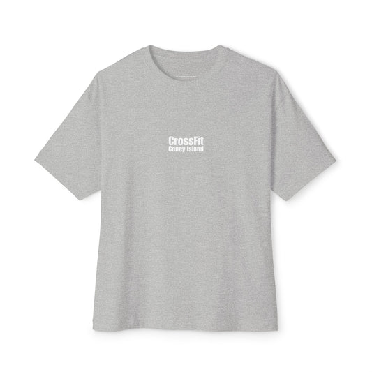 CrossFit Coney Island - Strength is Never a Weakness -  Unisex Oversized Boxy Tee