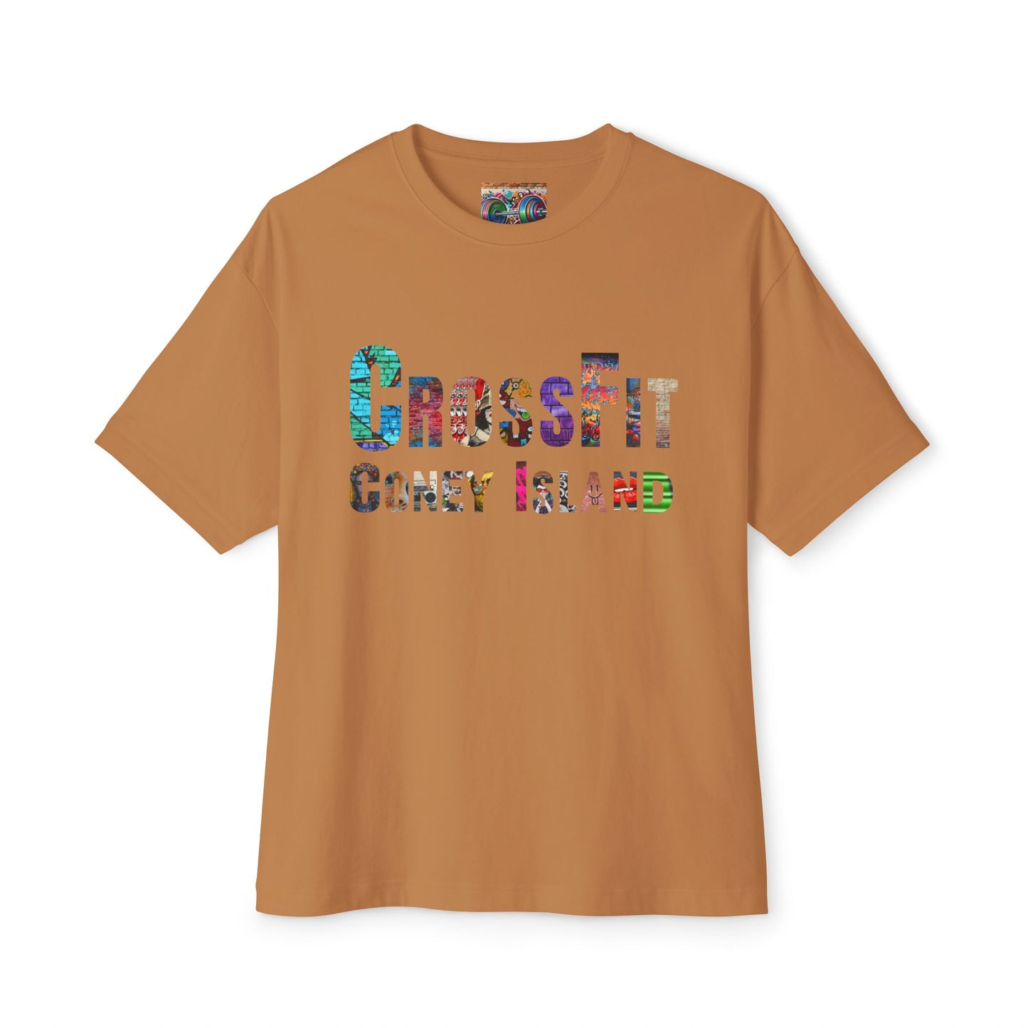 CrossFit Coney Island Graffiti - Unisex Oversized Boxy Tee