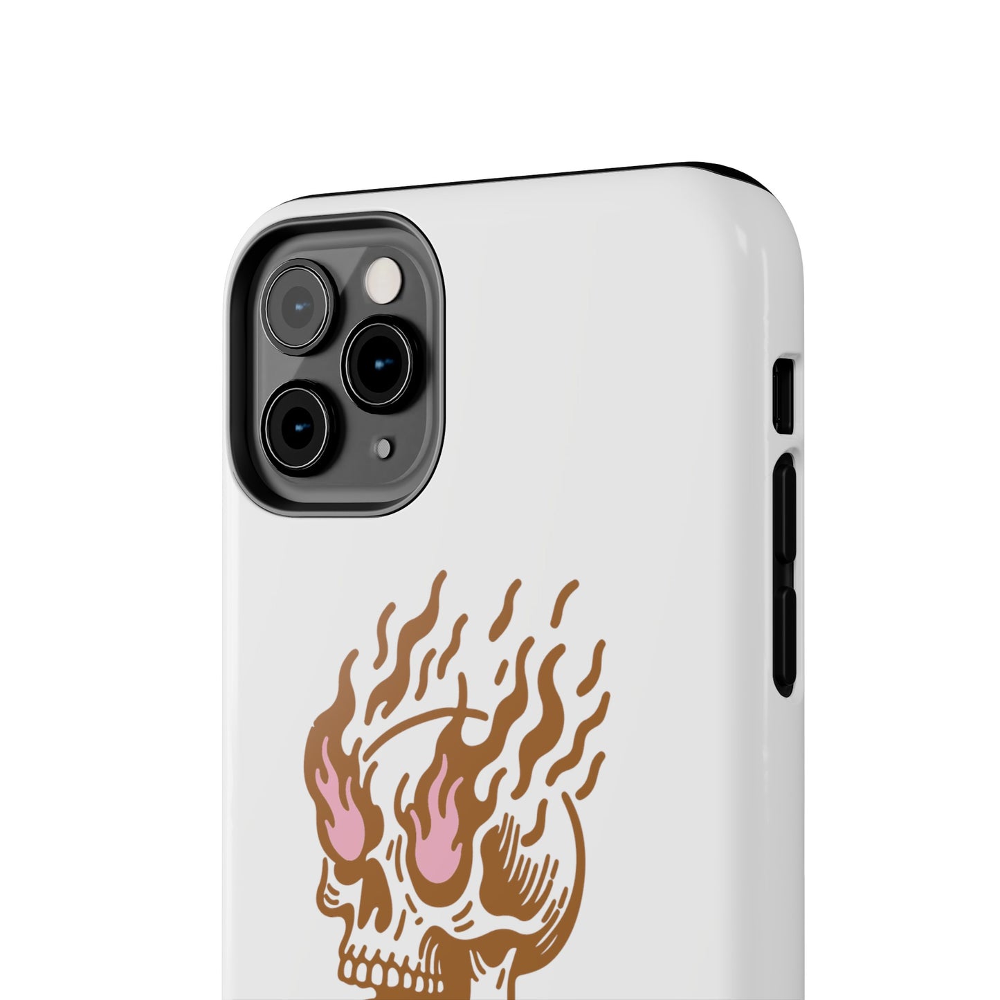 Skull on Fire - Phone Cases