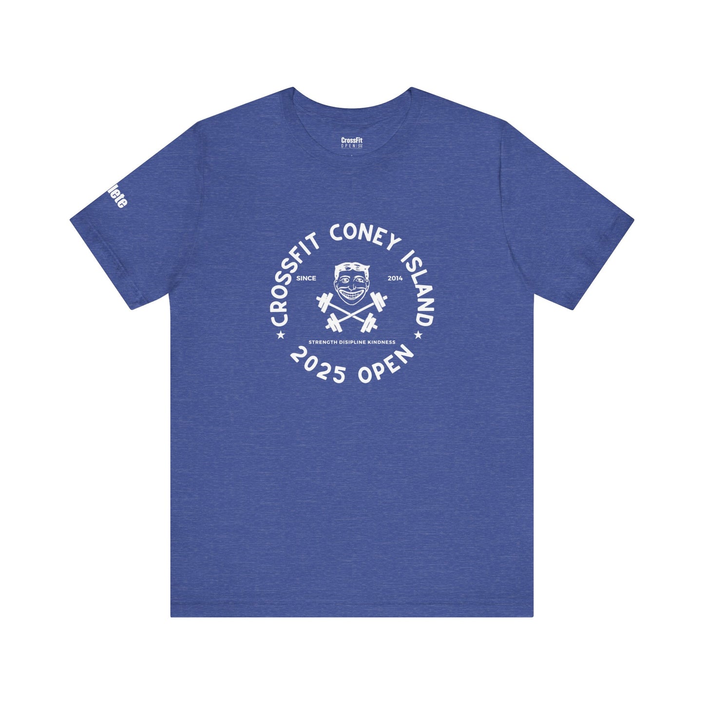 LIMITED EDITION: CrossFit Coney Island 2025 Open Unisex Tee - Sporty Casual Wear for Fitness Enthusiasts