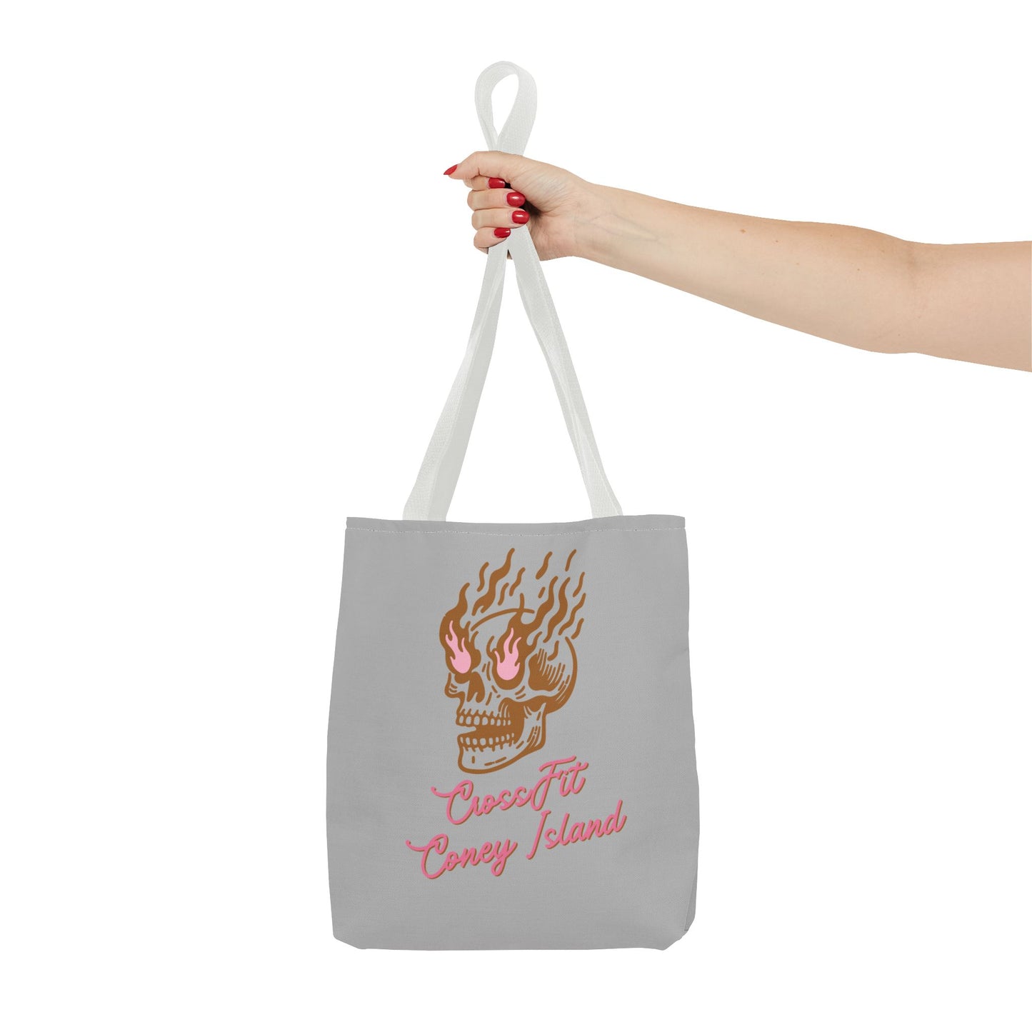 Everything Is Fine - Skull on Fire - Tote Bag