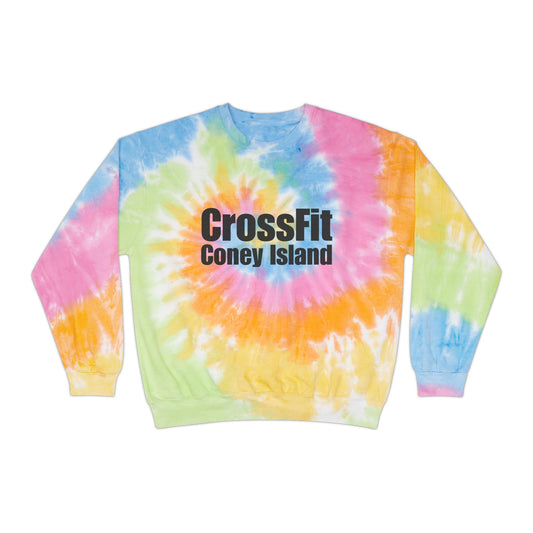 CrossFit Coney Island (black) Tie-Dye Sweatshirt