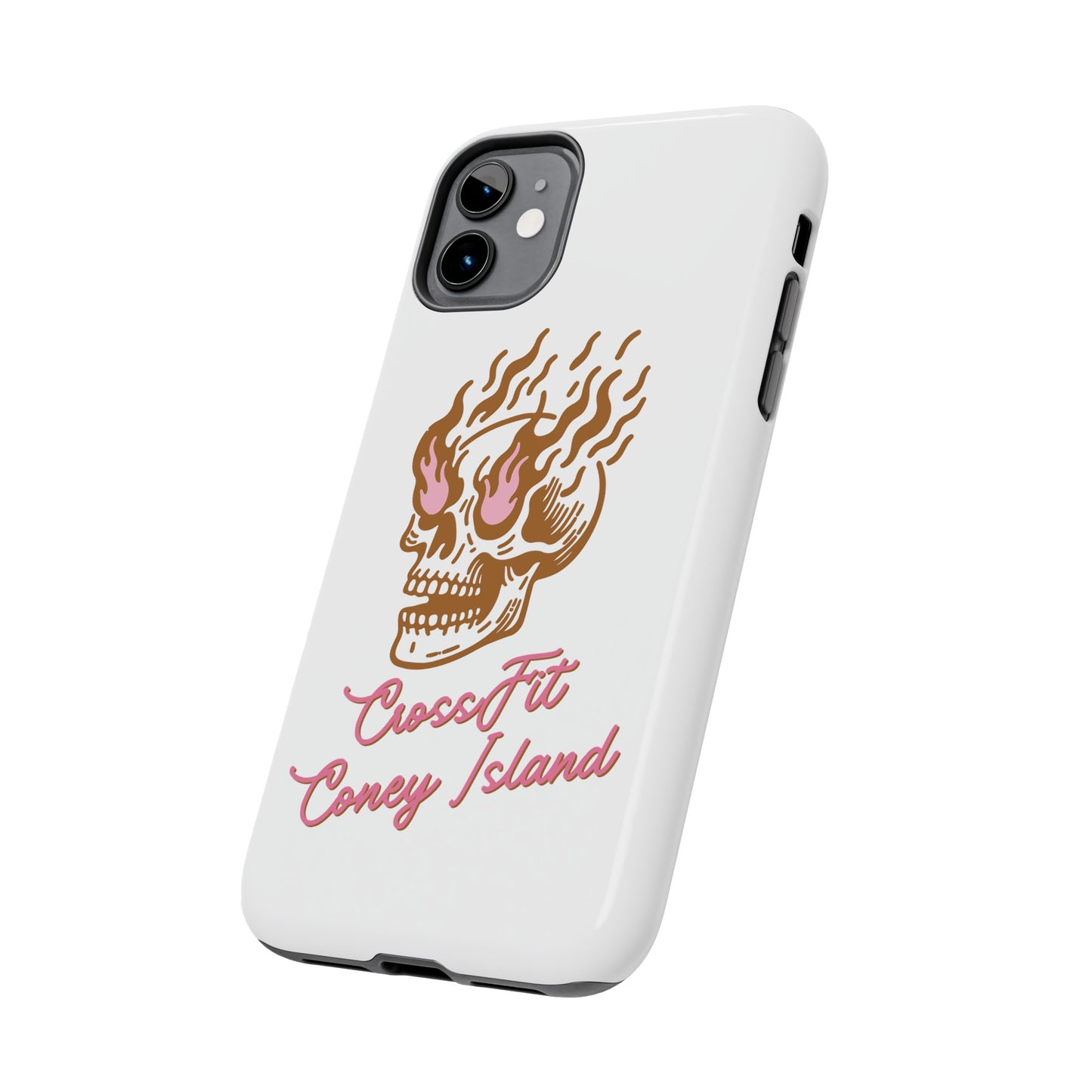 Skull on Fire - Phone Cases