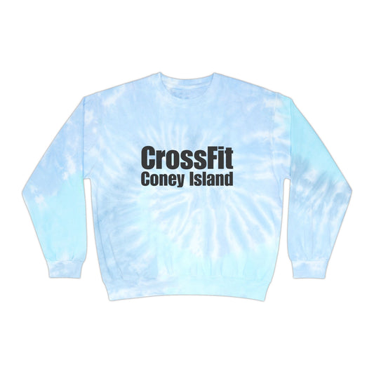 CrossFit Coney Island (black) Tie-Dye Sweatshirt