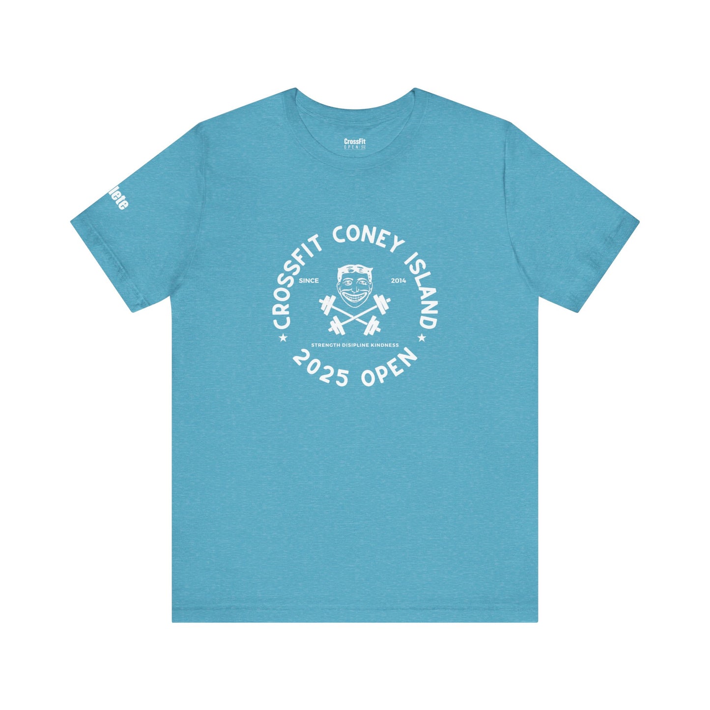 LIMITED EDITION: CrossFit Coney Island 2025 Open Unisex Tee - Sporty Casual Wear for Fitness Enthusiasts