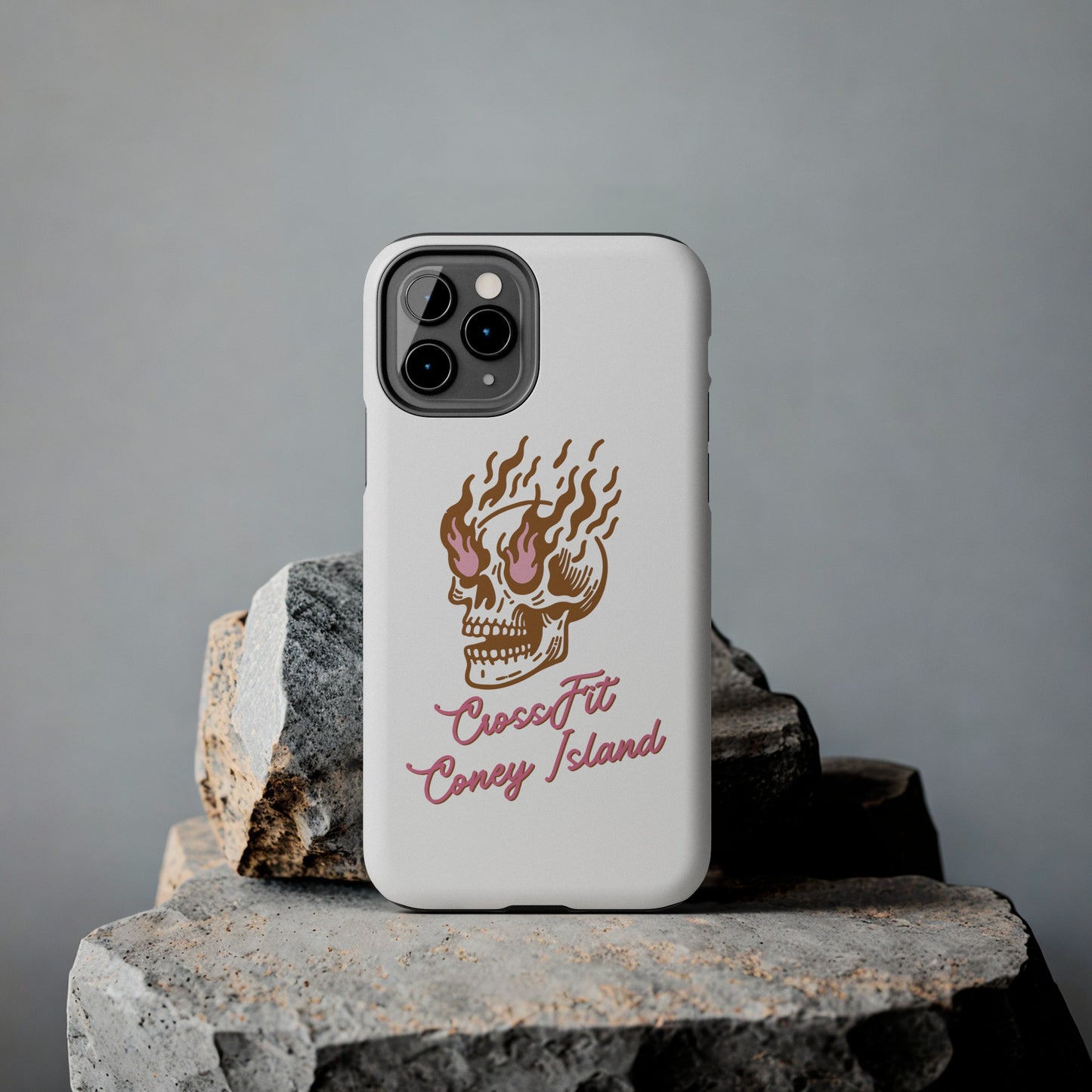 Skull on Fire - Phone Cases