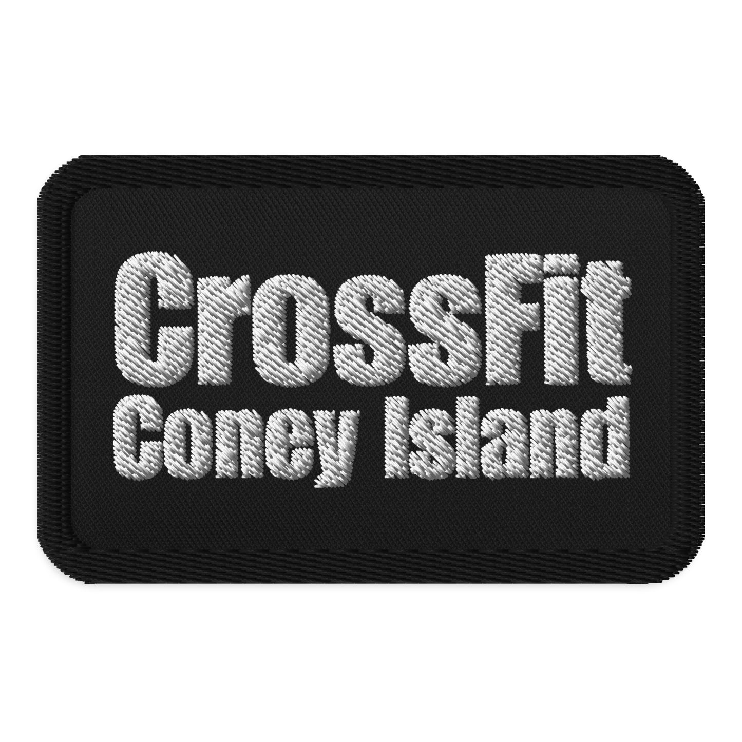 CrossFit Coney Island Patch - Embroidered patches