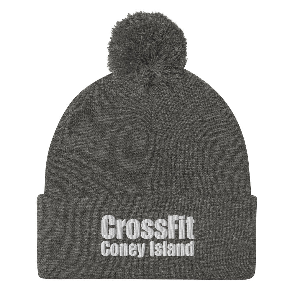 CrossFit Coney Island - Pom-Pom Beanie