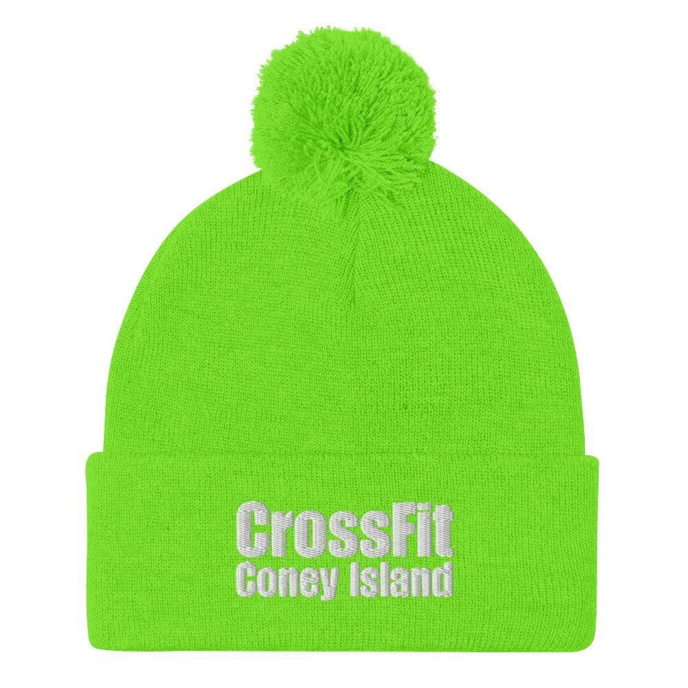 CrossFit Coney Island - Pom-Pom Beanie