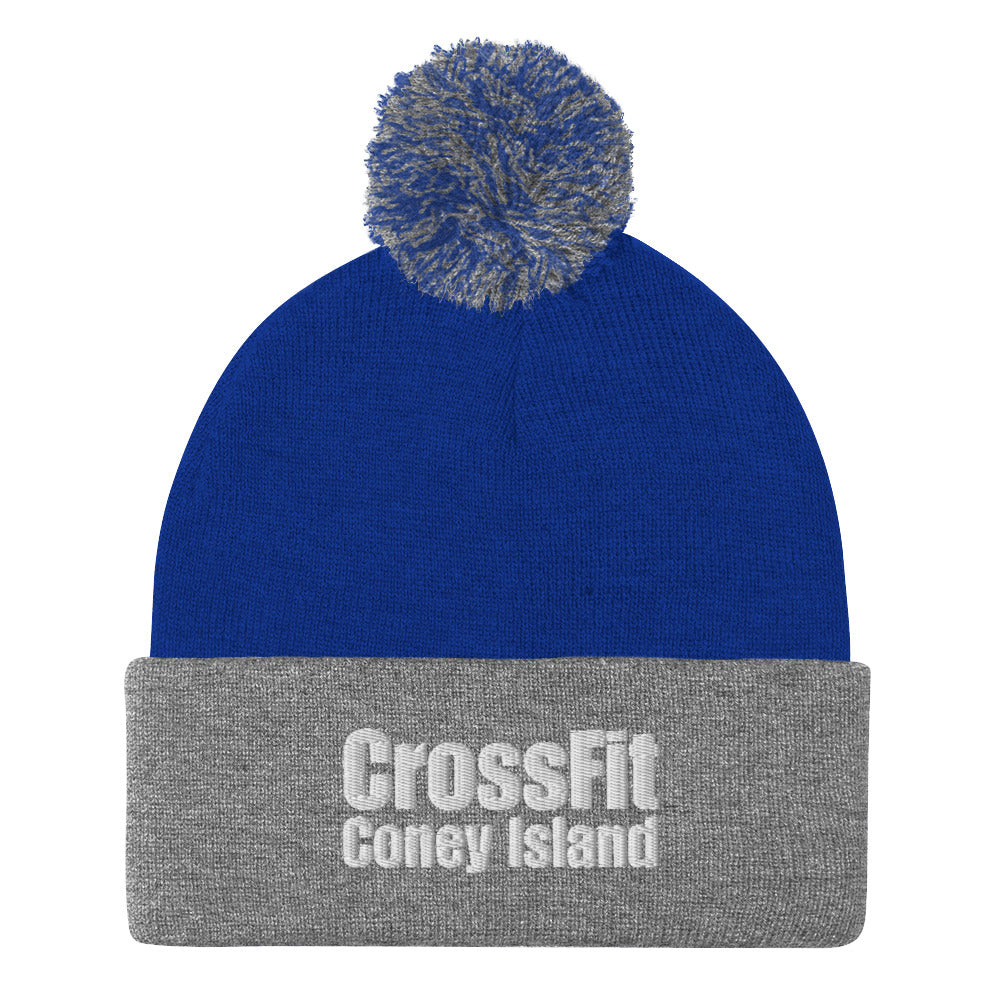 CrossFit Coney Island - Pom-Pom Beanie