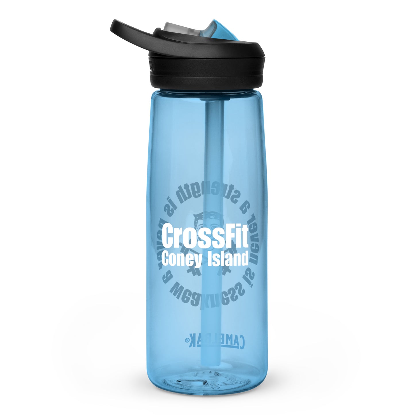 Strength is Never a Weakness - Sports water bottle