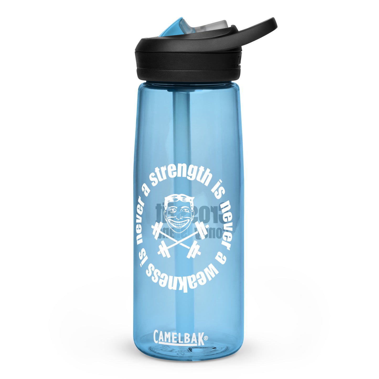 Strength is Never a Weakness - Sports water bottle