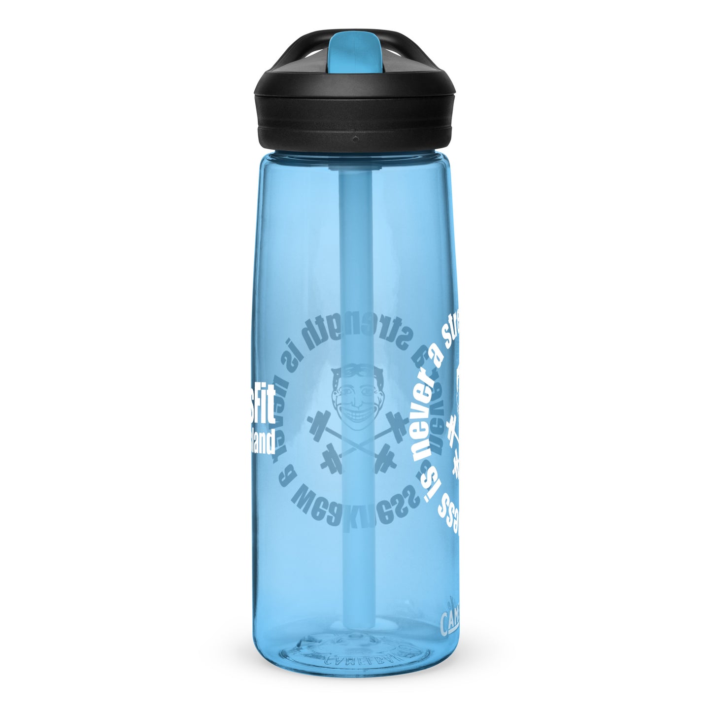 Strength is Never a Weakness - Sports water bottle