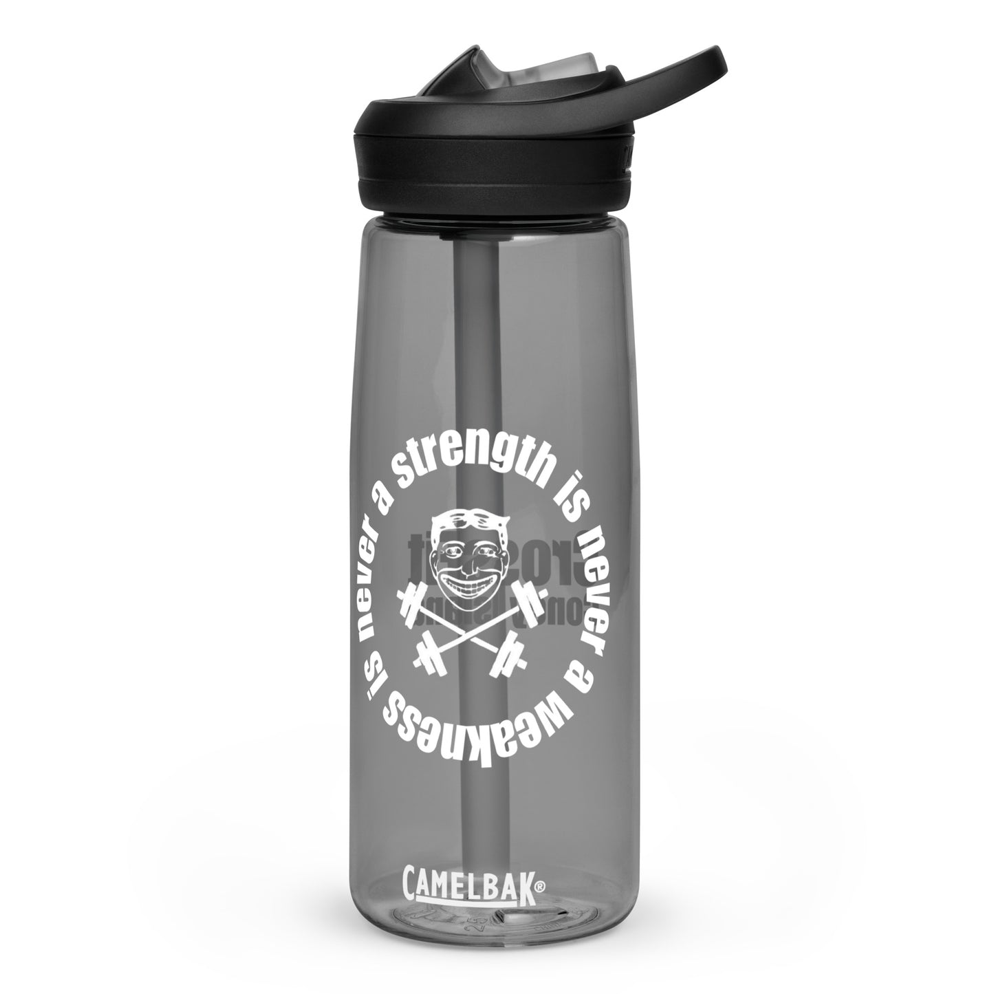 Strength is Never a Weakness - Sports water bottle