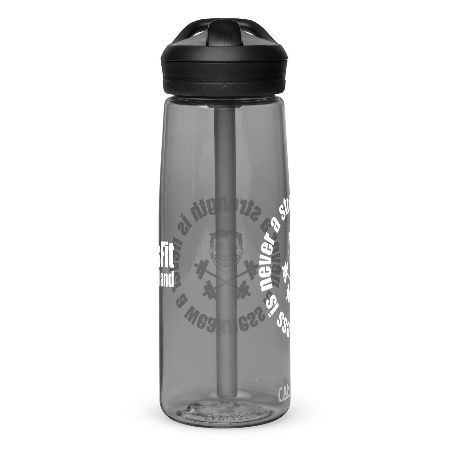 Strength is Never a Weakness - Sports water bottle