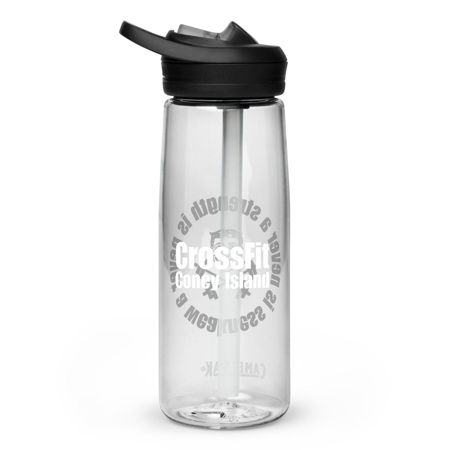 Strength is Never a Weakness - Sports water bottle