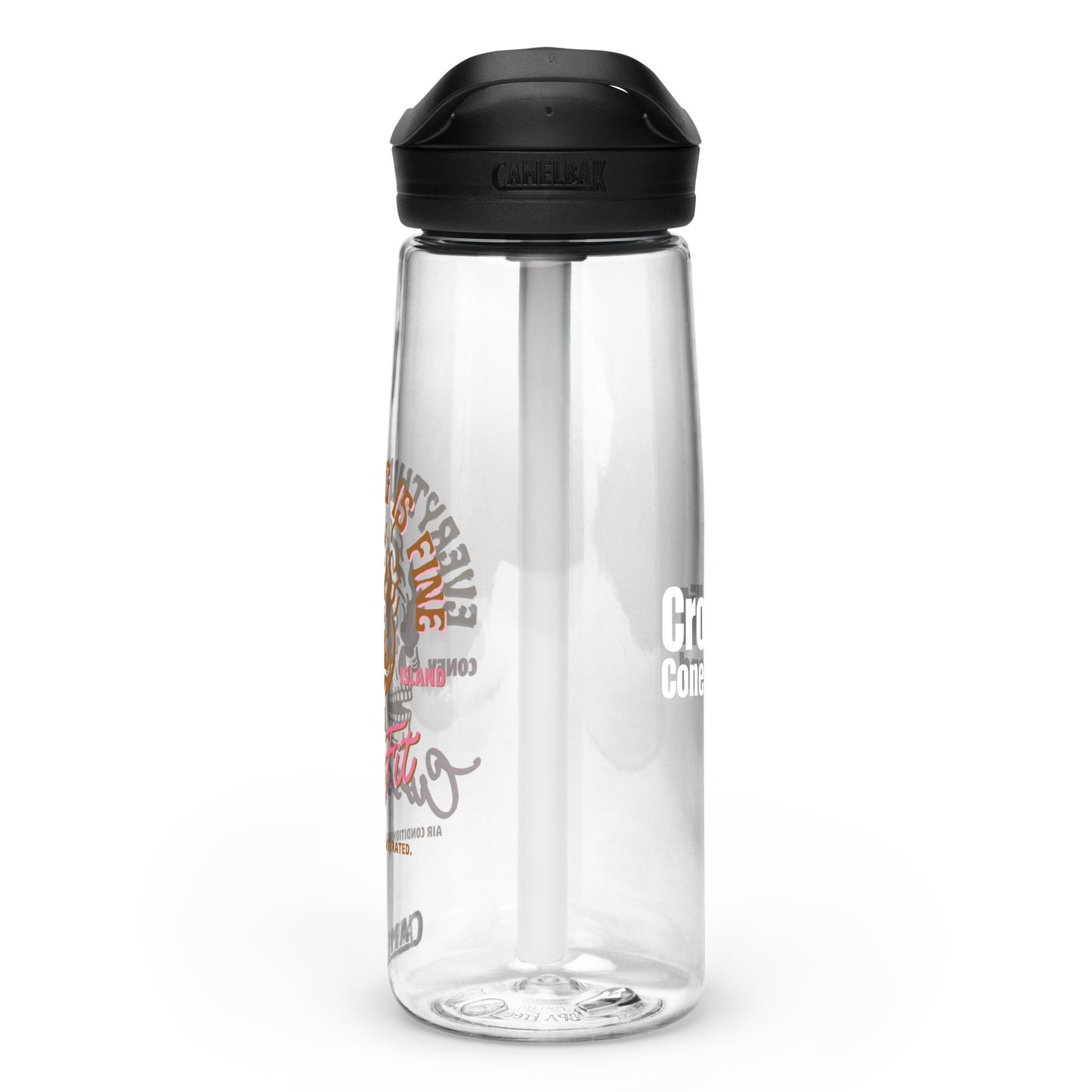 Everything Is Fine - Skull On Fire - CamelBak Sports water bottle