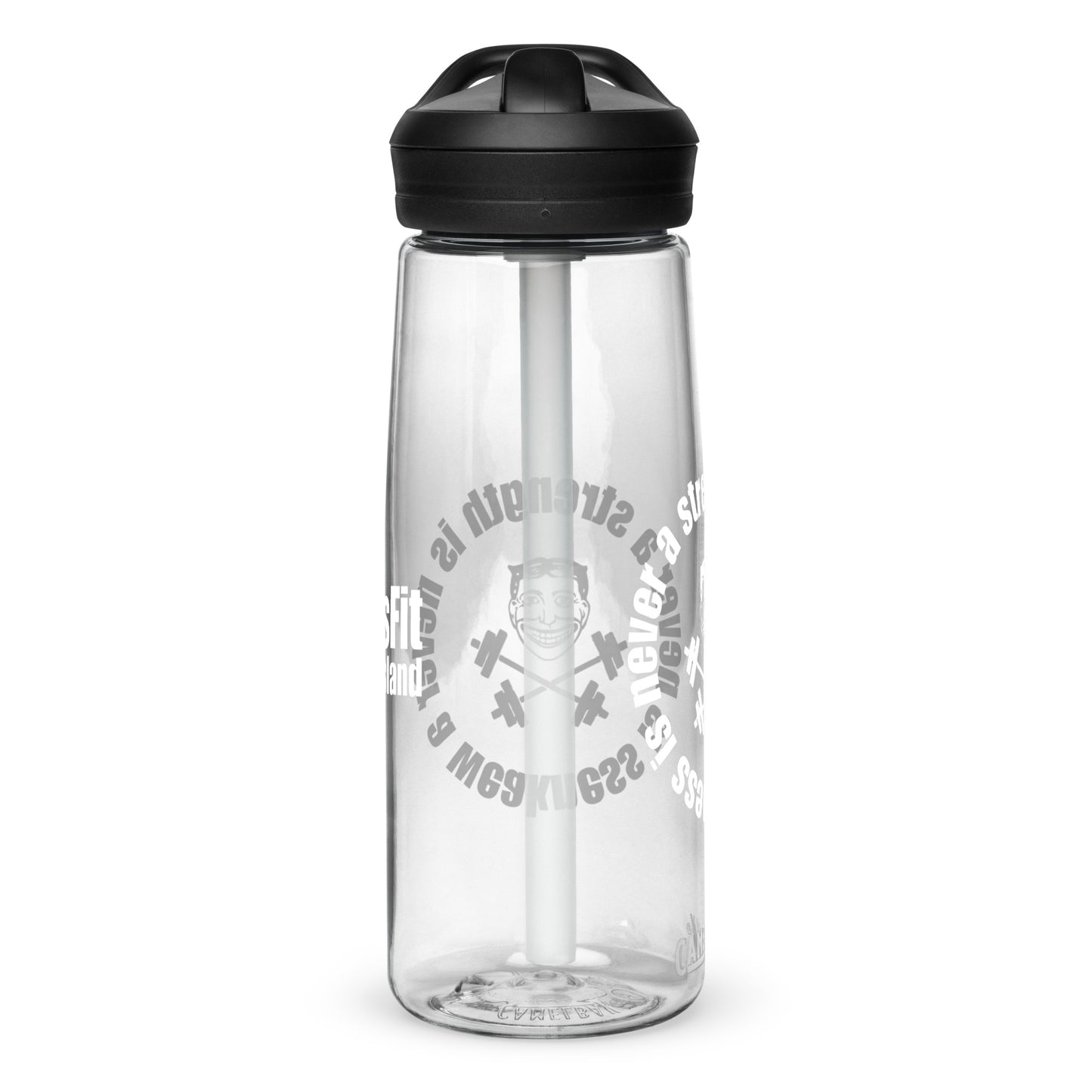 Strength is Never a Weakness - Sports water bottle